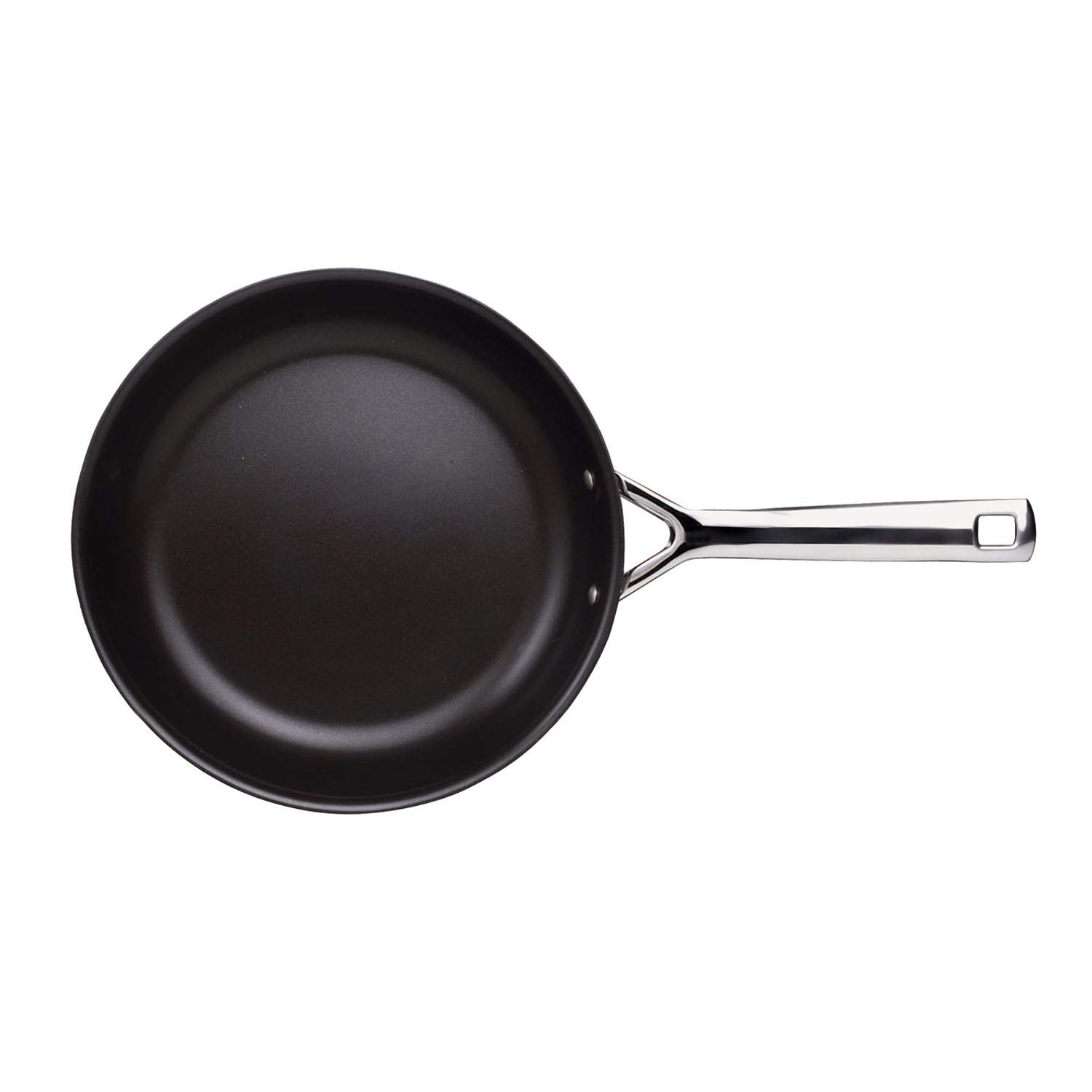 Le Creuset Сковорода з антипригарним покриттям 3Ply 24 см, чорний | https://grandposuda.com.ua