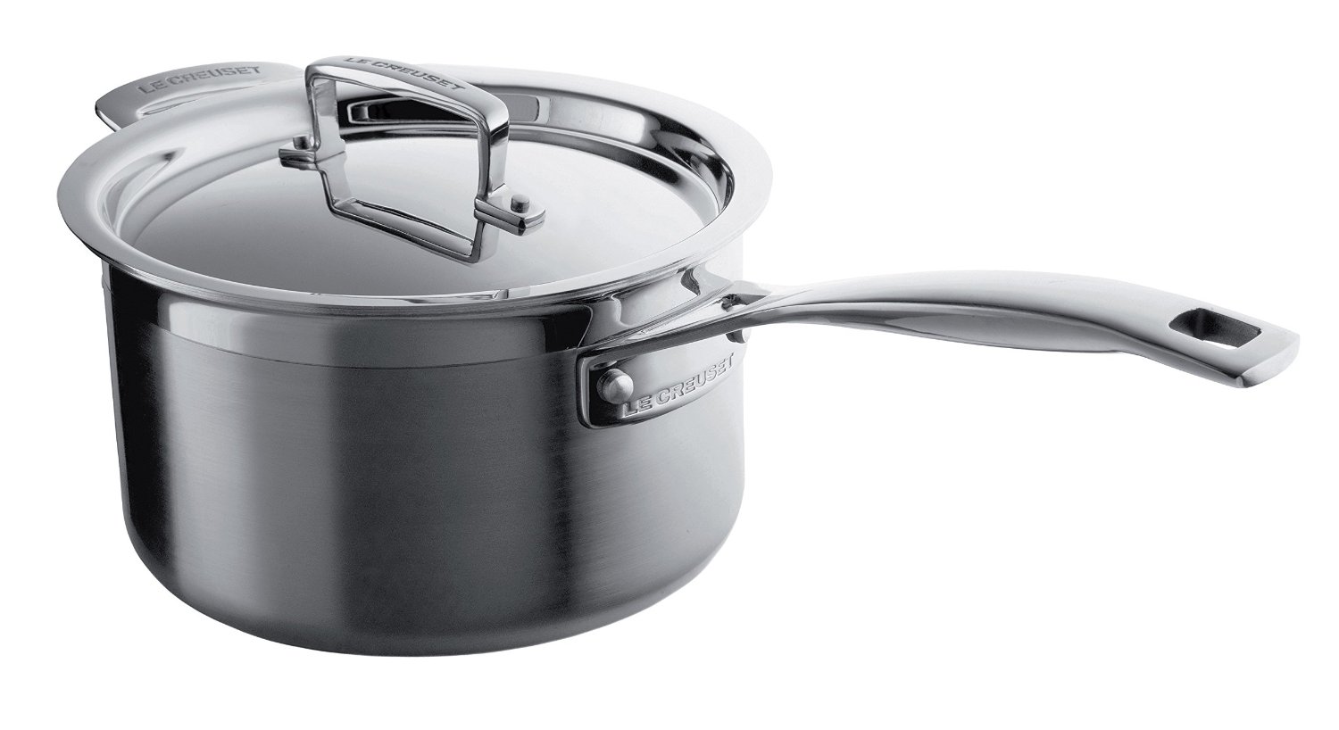 Le Creuset Ківш з кришкою 3 PLY, 20 см | https://grandposuda.com.ua