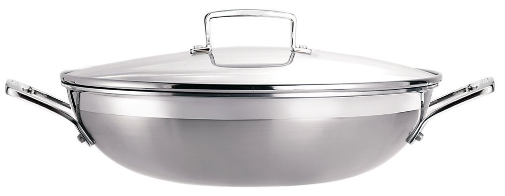 Le Creuset Сковорода 3-PLY с антипригарным покрытием 3Ply, 30 см, стальной Le Creuset Сковорода 3-PLY с антипригарным покрытием 3Ply, 30 см, стальной | https://grandposuda.com.ua