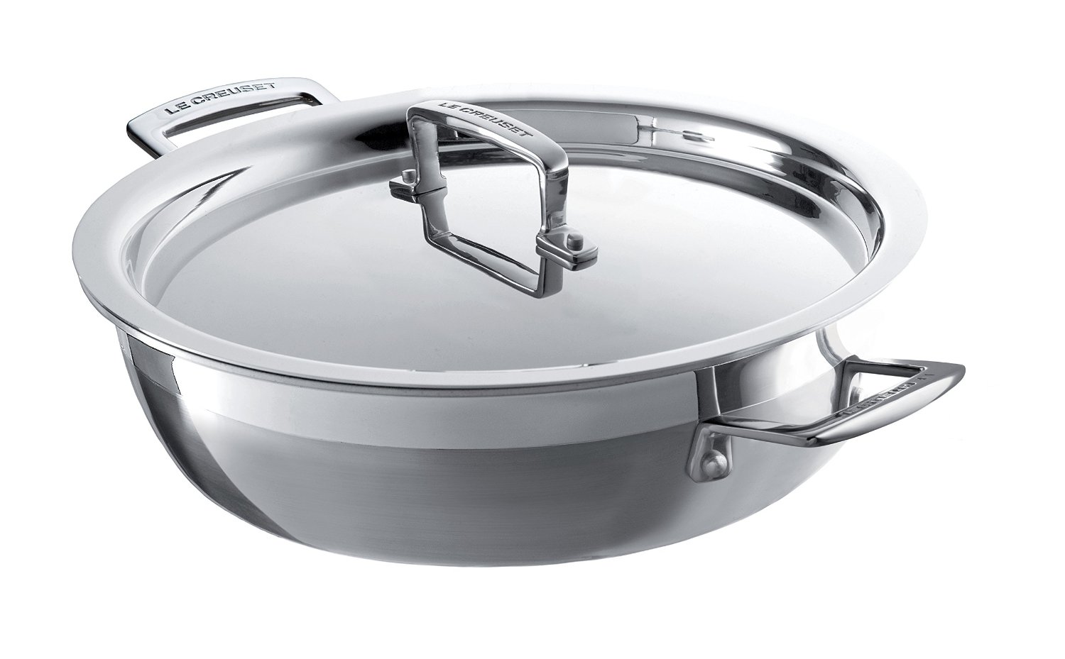Le Creuset Сковорода 3Ply с двумя ручками, 30 см Le Creuset Сковорода 3Ply с двумя ручками, 30 см | https://grandposuda.com.ua