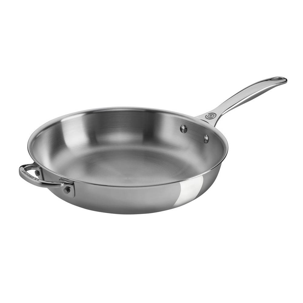 Le Creuset Сковорода 32 см 3-Ply Plus | https://grandposuda.com.ua