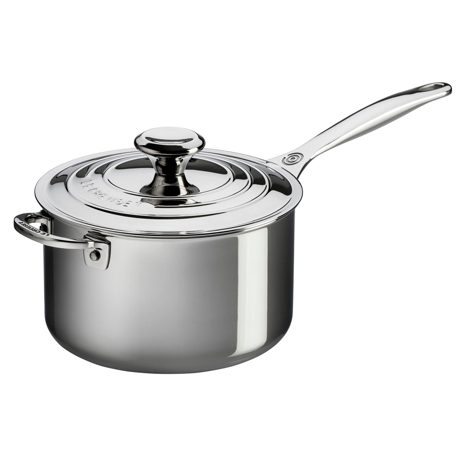 Le Creuset Ківш з кришкою 20 см 3Ply Plus | https://grandposuda.com.ua