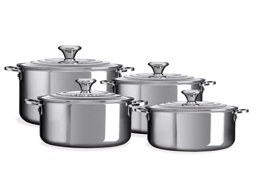 Le Creuset Набір каструль 4 предмета 3 PLY Plus Le Creuset Набір каструль 4 предмета 3 PLY Plus | https://grandposuda.com.ua