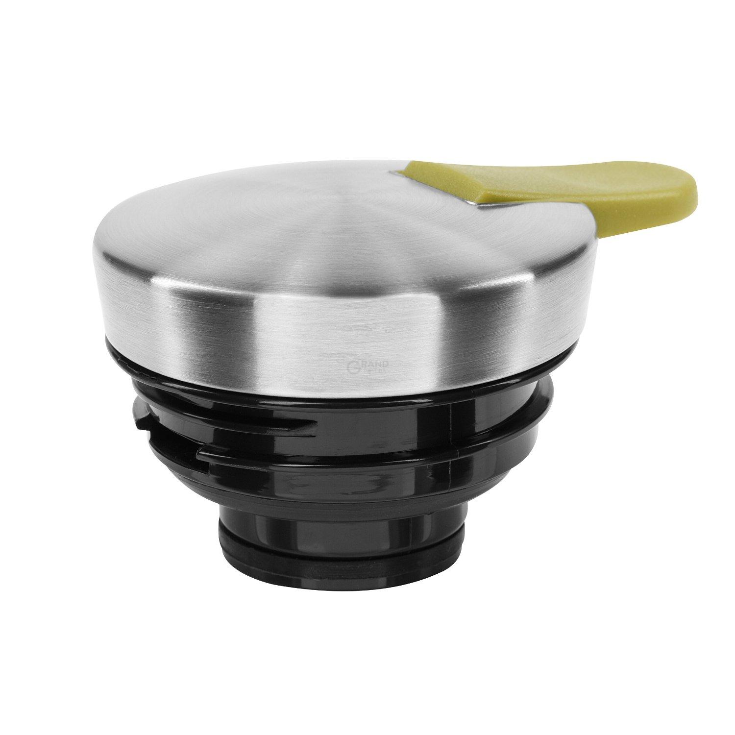 Термос-чайник 1 л зелений Soft Grip Emsa | https://grandposuda.com.ua