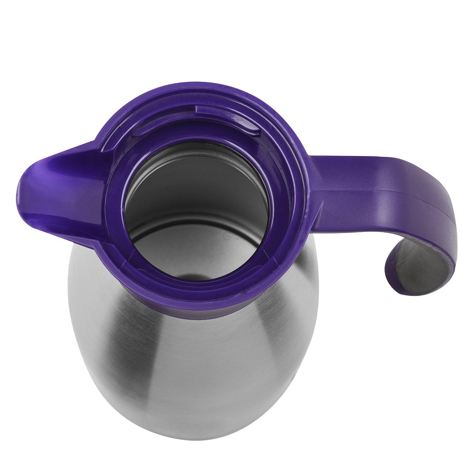 Термос-чайник 1 л ожина Soft Grip Emsa | https://grandposuda.com.ua