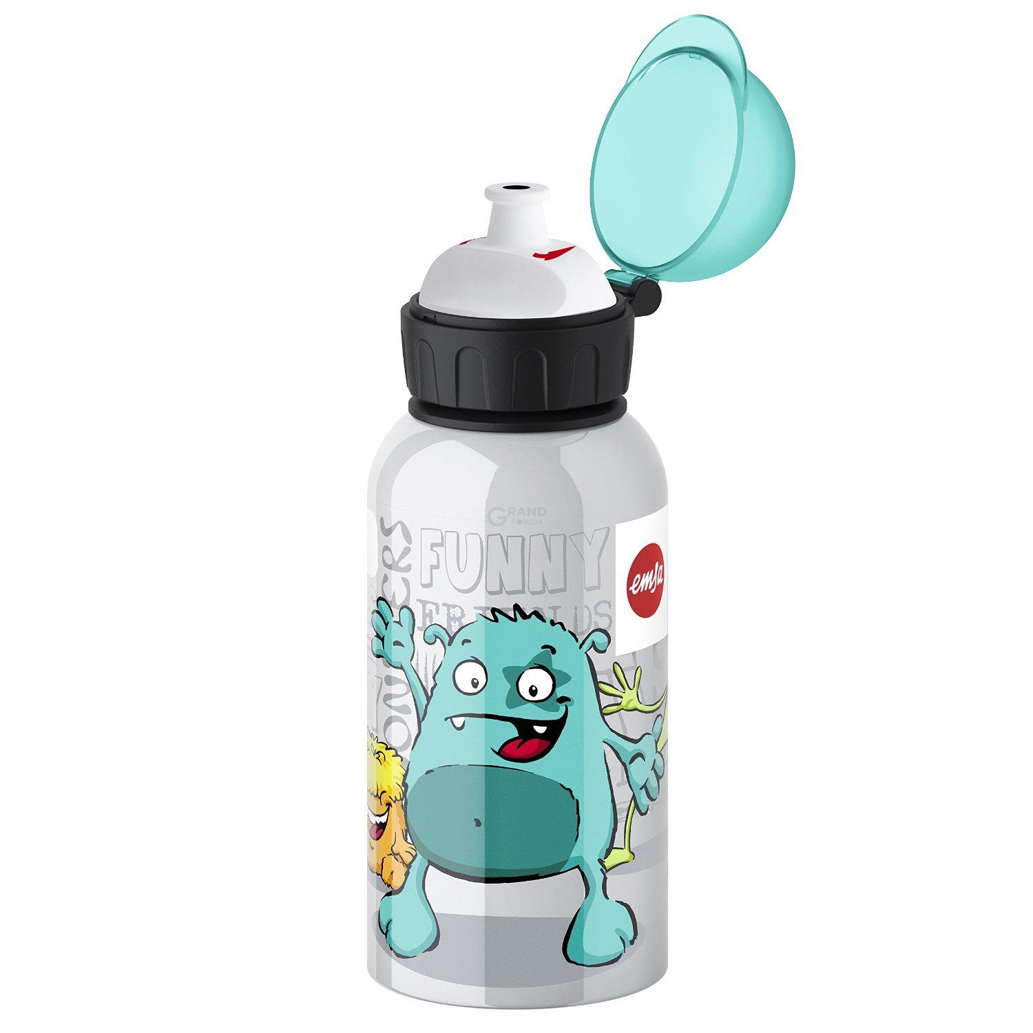 Фляга детская 0,4 л Kids Monster Emsa | https://grandposuda.com.ua