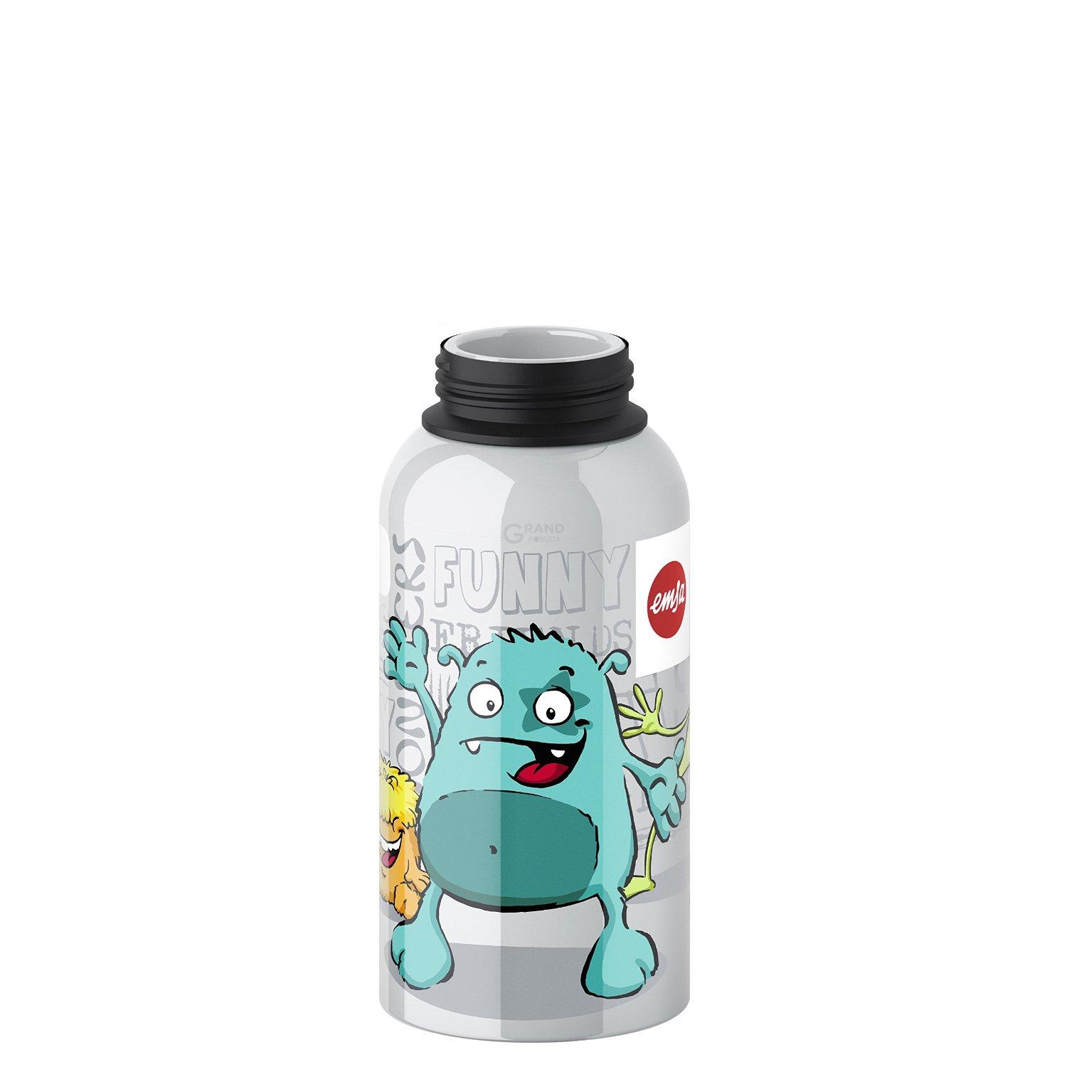 Фляга детская 0,4 л Kids Monster Emsa | https://grandposuda.com.ua