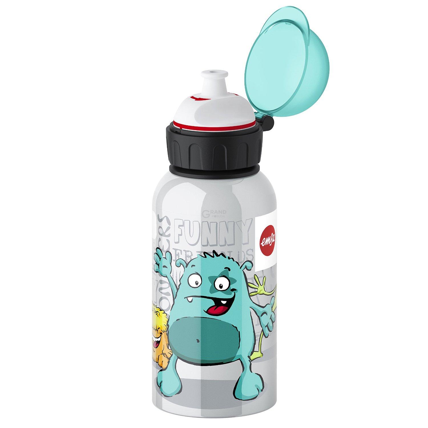 Фляга детская 0,4 л Kids Monster Emsa | https://grandposuda.com.ua