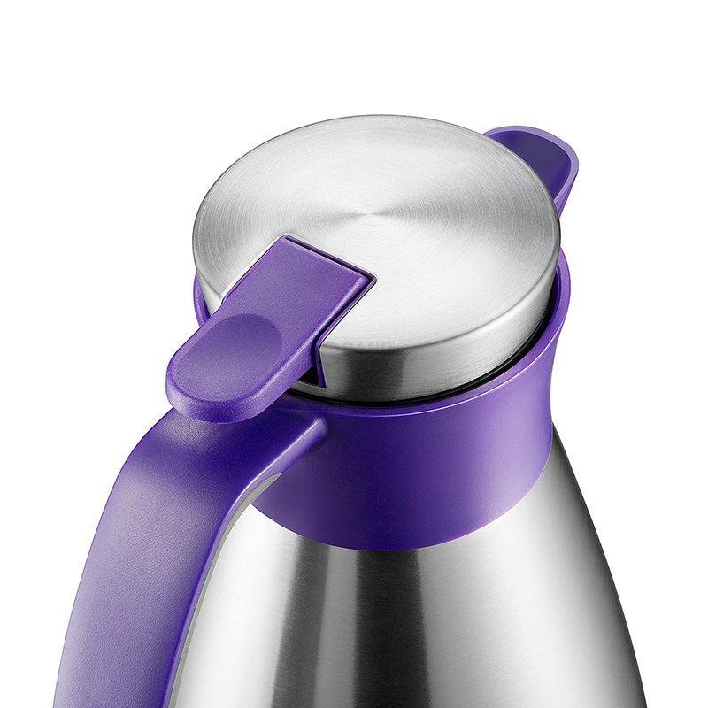 Термос-чайник 1,5 л черный Soft Grip Emsa | https://grandposuda.com.ua