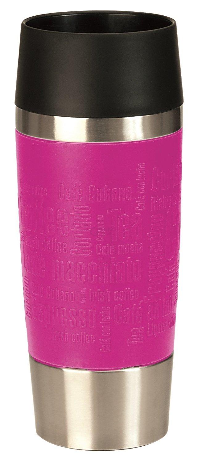 Термокружка 0.36 л розовый город Travel Mug 515513 Emsa | https://grandposuda.com.ua