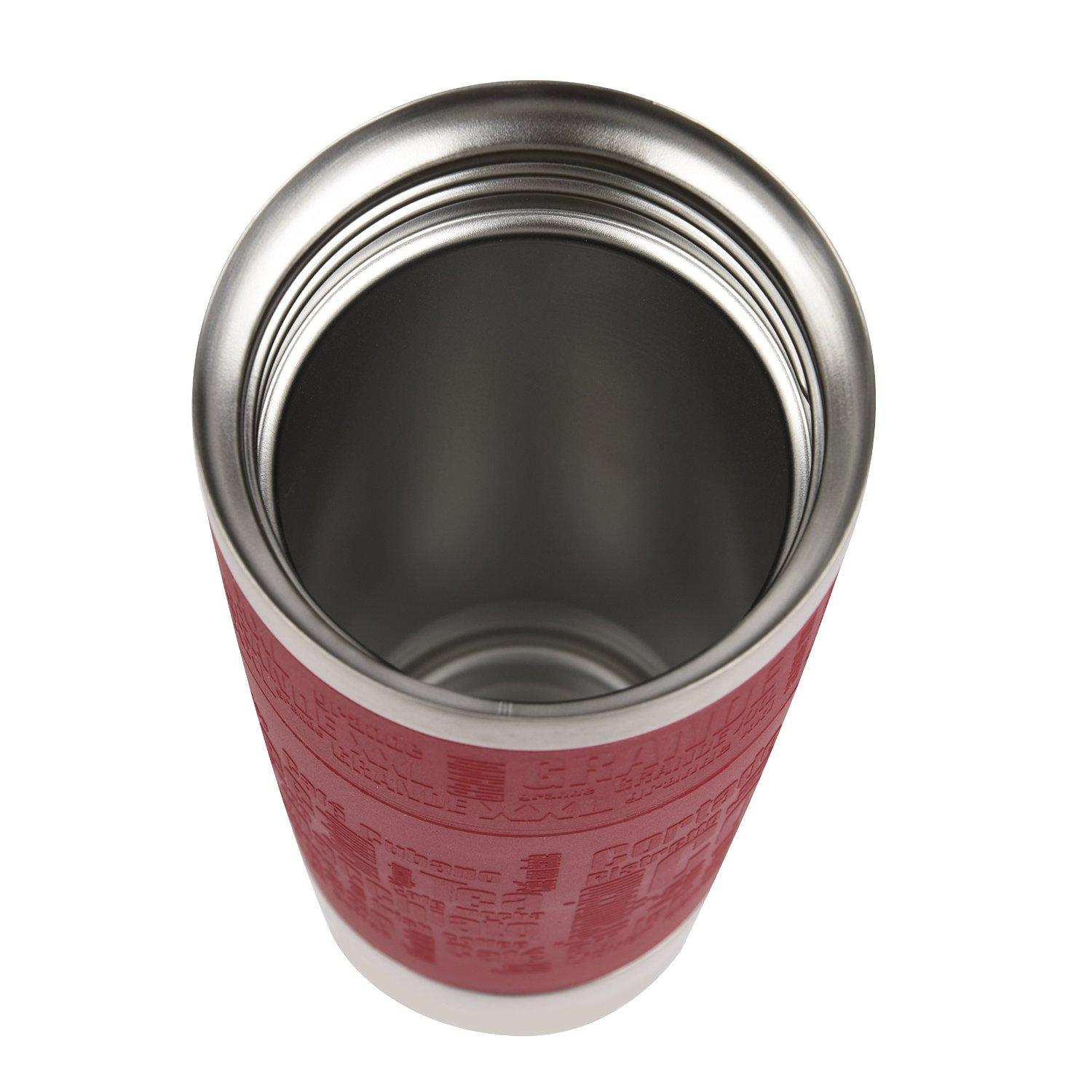 Термокружка 0.5 л красный Travel Mug Grande Emsa | https://grandposuda.com.ua