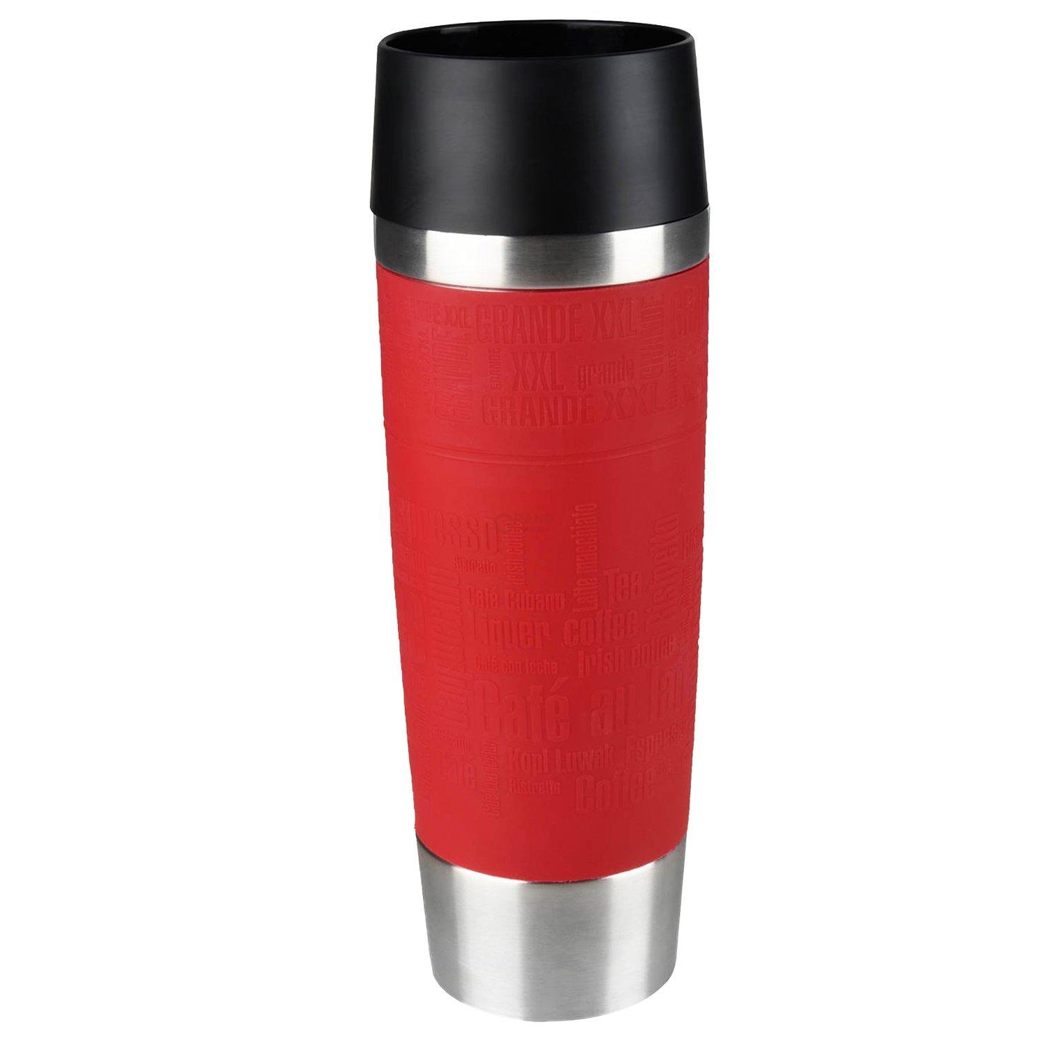 Термокружка 0.5 л красный Travel Mug Grande Emsa | https://grandposuda.com.ua