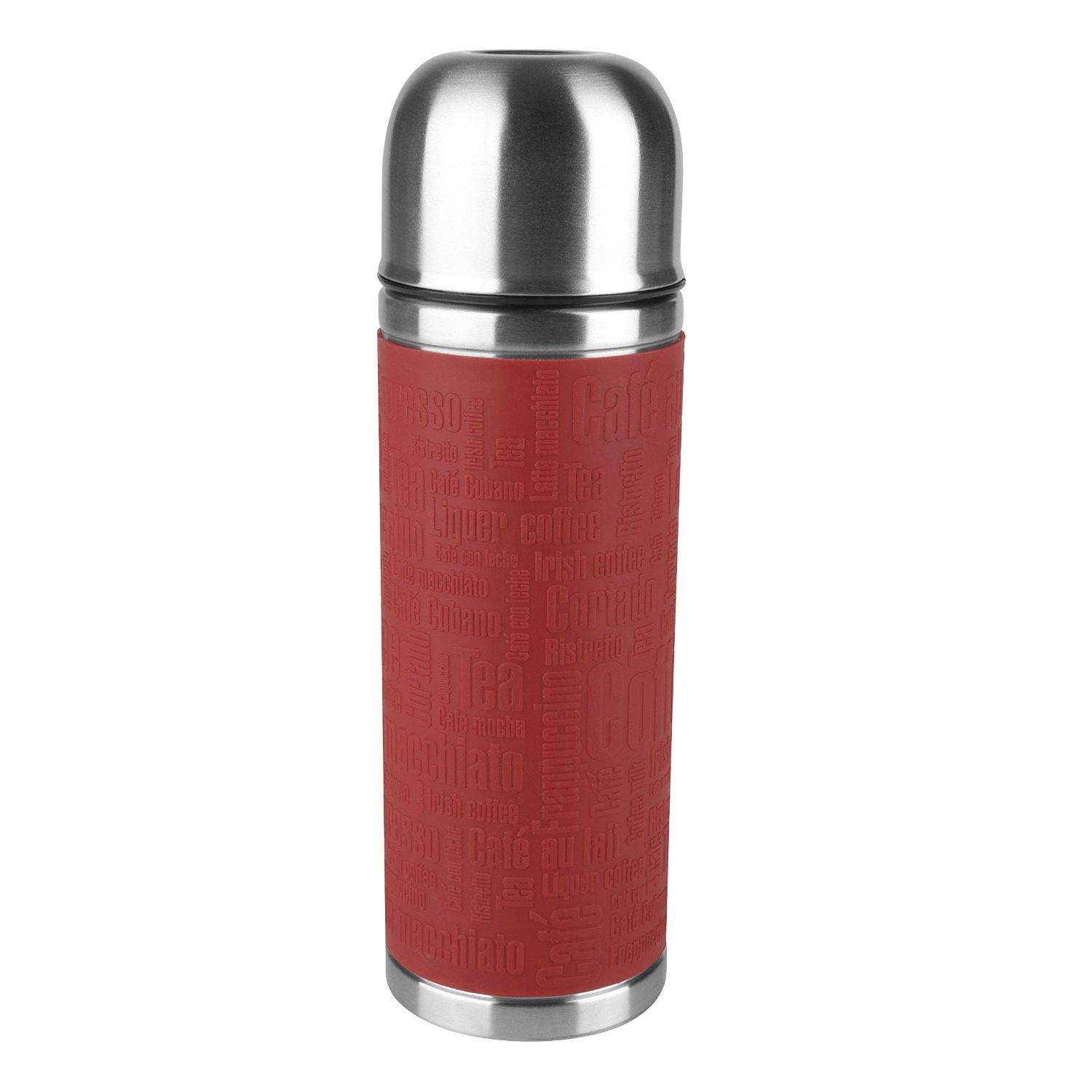 Термос 0.5 л червоний Senator Manschette Emsa | https://grandposuda.com.ua