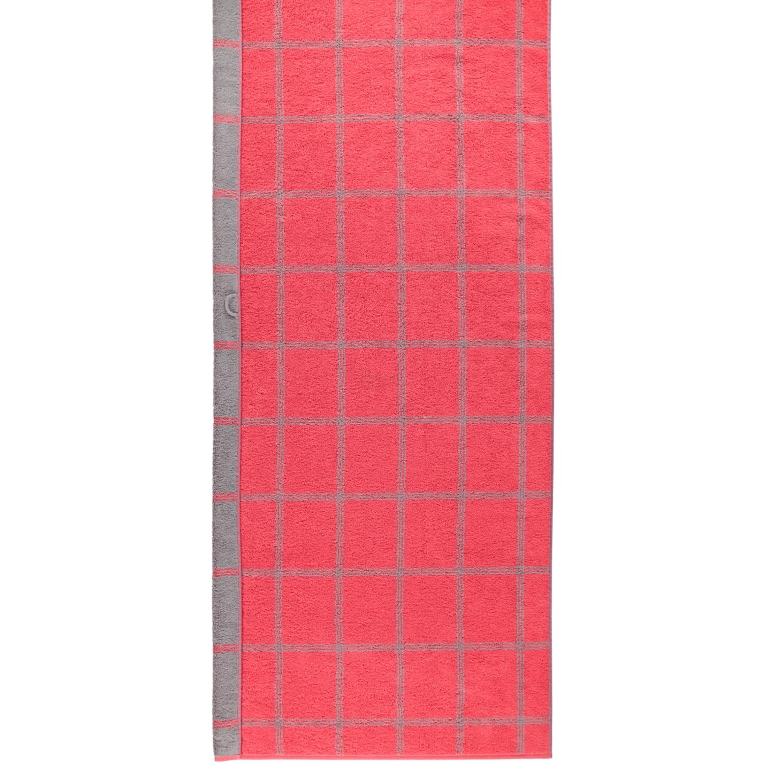 Полотенце для сауны 80 х 200 см Grafik Rot Two-Tone Cawo | https://grandposuda.com.ua
