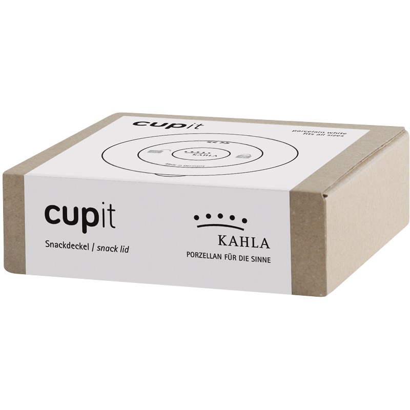 Kahla Кришка для чашки 10 x 2 см для снеків, біла Сupit To Go | https://grandposuda.com.ua