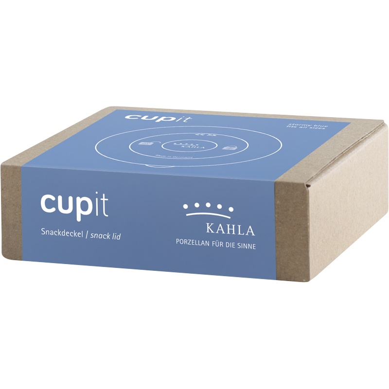 Kahla Кришка для чашки 10 x 2 см для снеків, бурхливий синій Сupit To Go | https://grandposuda.com.ua