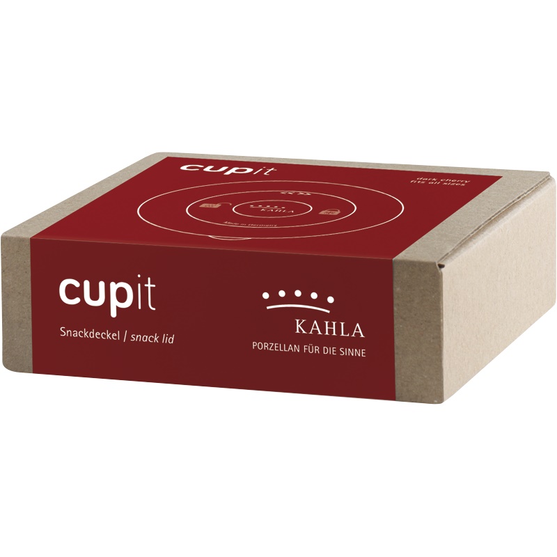 Kahla Крышка для чашки 10 x 2 cм для снеков, темная вишня Сupit To Go | https://grandposuda.com.ua