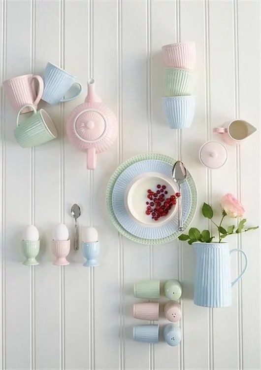 GreenGate Глечик 1 л, світло-блакитний Alice | https://grandposuda.com.ua