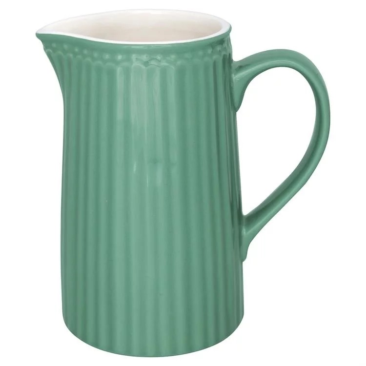 GreenGate Кувшин 1 л, зеленый Alice | https://grandposuda.com.ua