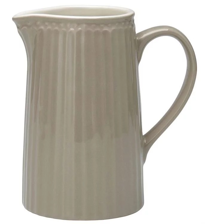 GreenGate Кувшин 1 л, серый Alice | https://grandposuda.com.ua