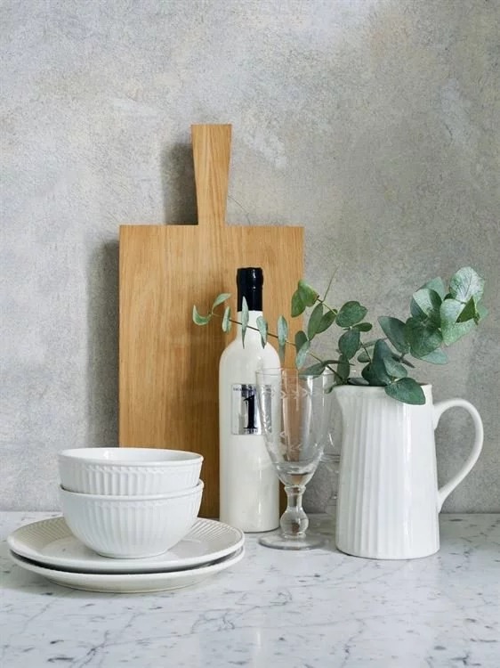 GreenGate Кружка з ручкою 0,3 л, біла Alice | https://grandposuda.com.ua