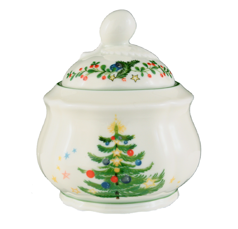 Seltmann Weiden Сахарница на 6 персон 0.25 л Weihnachten Marie-Luise | https://grandposuda.com.ua