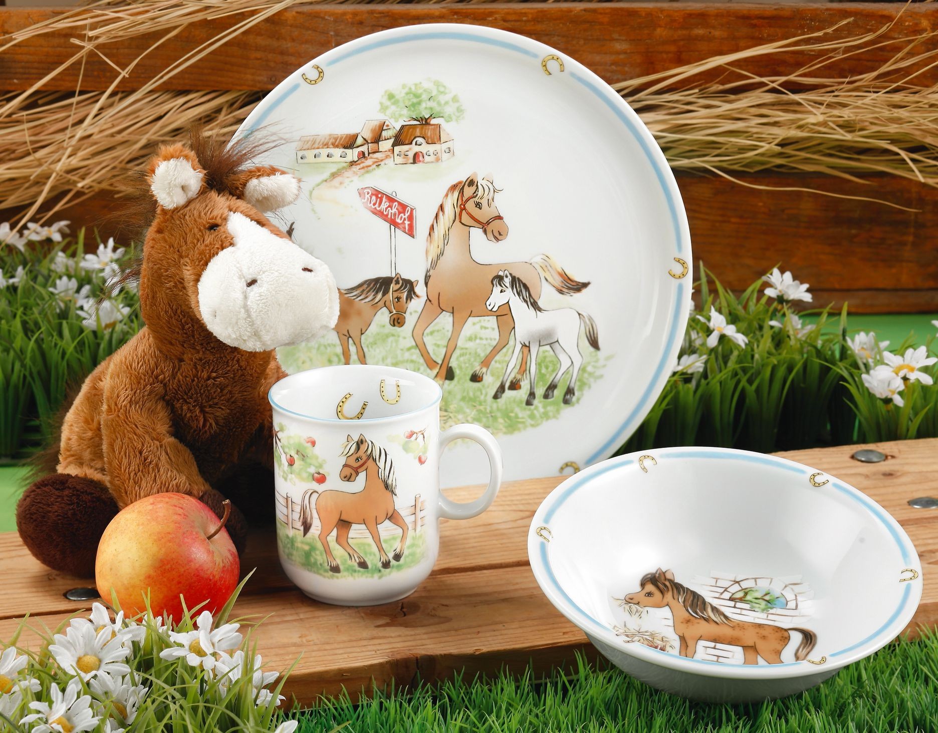 Seltmann Weiden Тарілка дитяча 25 см Mein Pony Compact | https://grandposuda.com.ua