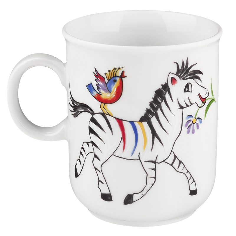 Seltmann Weiden Детская кружка с ручкой 0.25 л Bunte Tierwelt Compact | https://grandposuda.com.ua