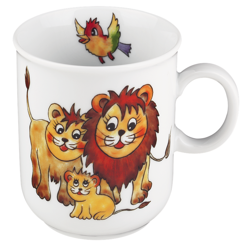 Seltmann Weiden Детская кружка с ручкой 0.25 л Bunte Tierwelt Compact | https://grandposuda.com.ua