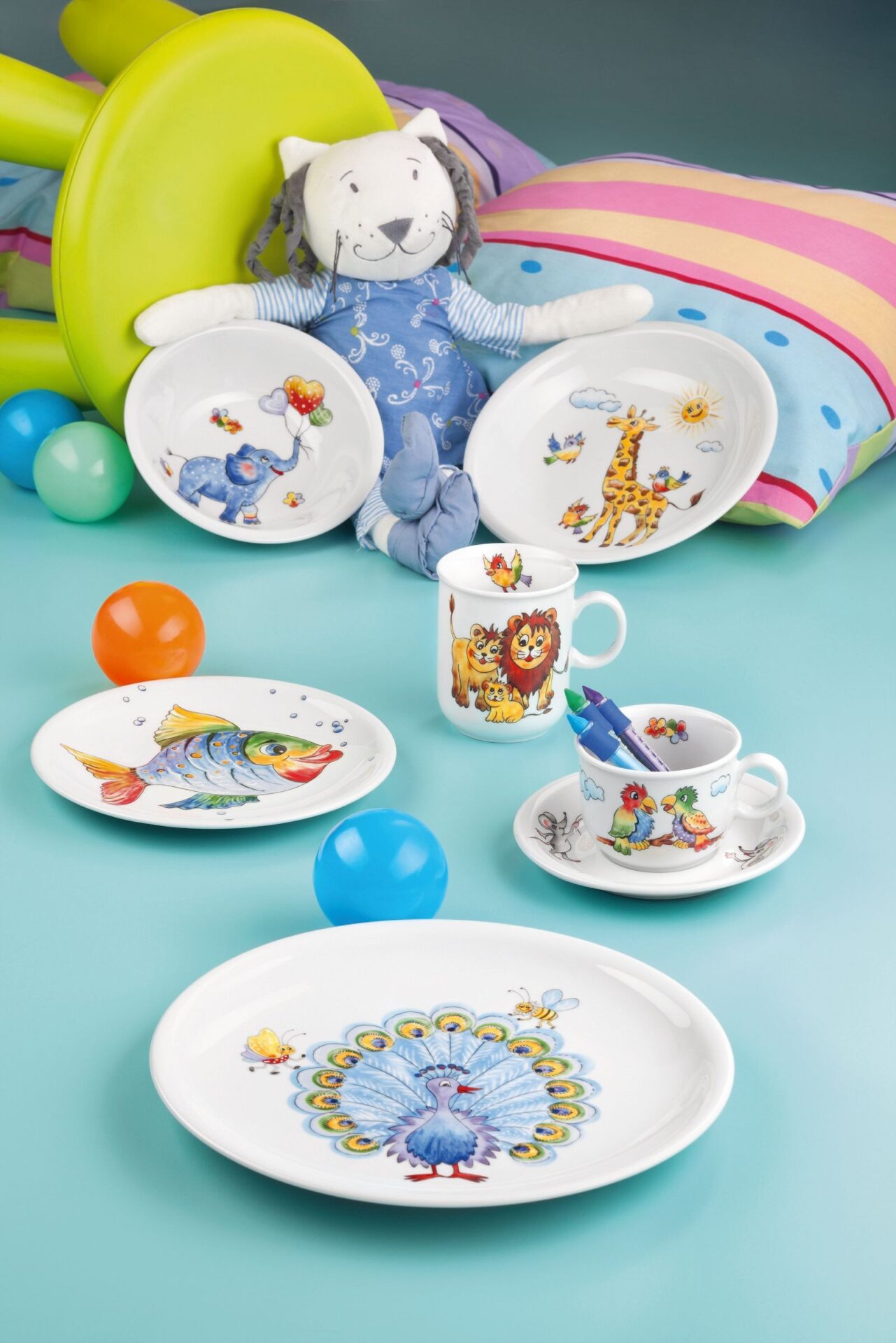 Seltmann Weiden Тарілка для супу дитяча 20 см Bunte Tierwelt Compact | https://grandposuda.com.ua