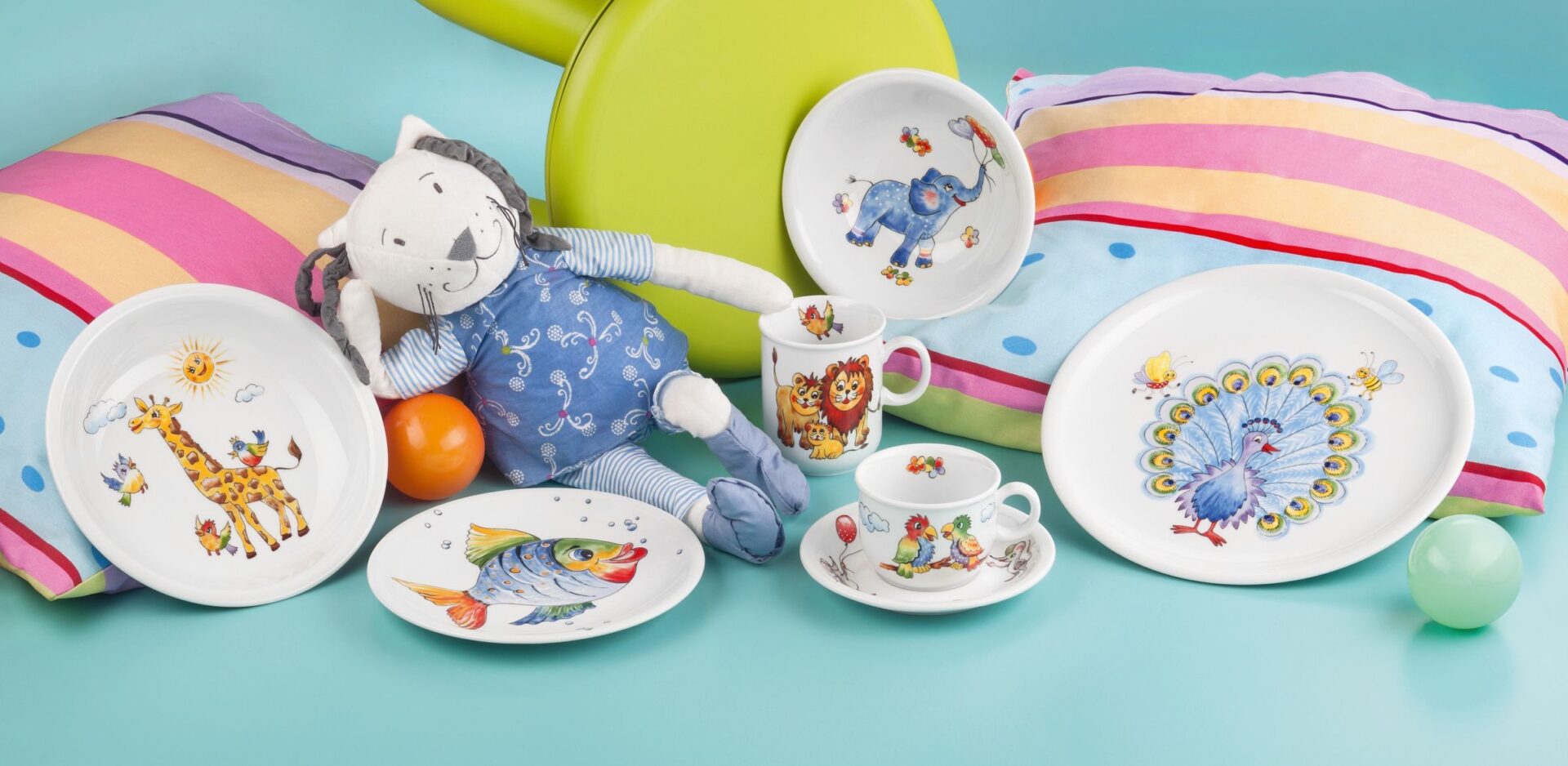 Seltmann Weiden Тарілка для супу дитяча 20 см Bunte Tierwelt Compact | https://grandposuda.com.ua