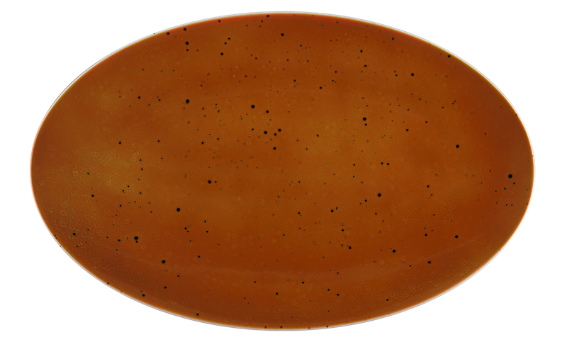 Seltmann Weiden Блюдо овальное 40 х 25.5 см Country Life Terracotta Coup Fine Dining | https://grandposuda.com.ua