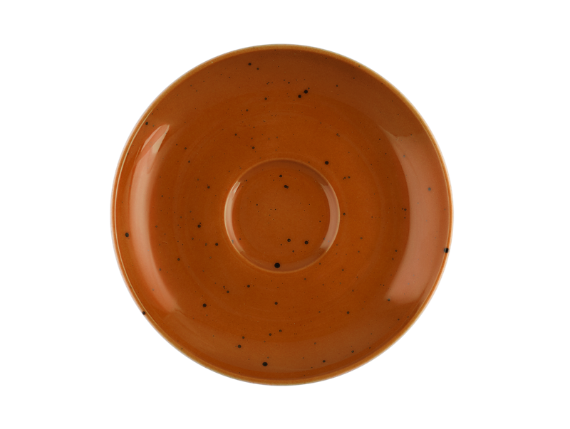 Seltmann Weiden Блюдце до чашки для еспресо 12 см Country Life Terracotta Coup Fine Dining | https://grandposuda.com.ua