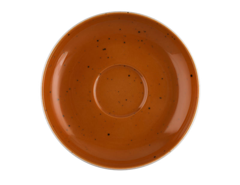 Seltmann Weiden Блюдце к чашке для капучино 15 см Country Life Terracotta Coup Fine Dining | https://grandposuda.com.ua
