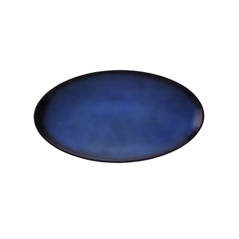 Seltmann Weiden Блюдо овальне 33 х 18 см Royal Blau Fantastic | https://grandposuda.com.ua