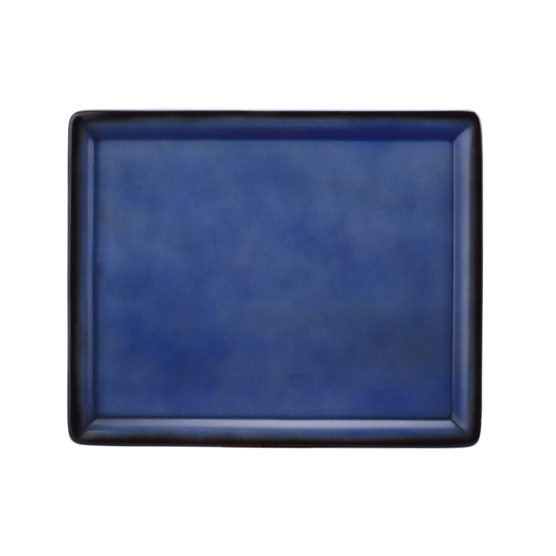 Seltmann Weiden Блюдо прямокутне 27 х 33 см Royal Blau Fantastic | https://grandposuda.com.ua