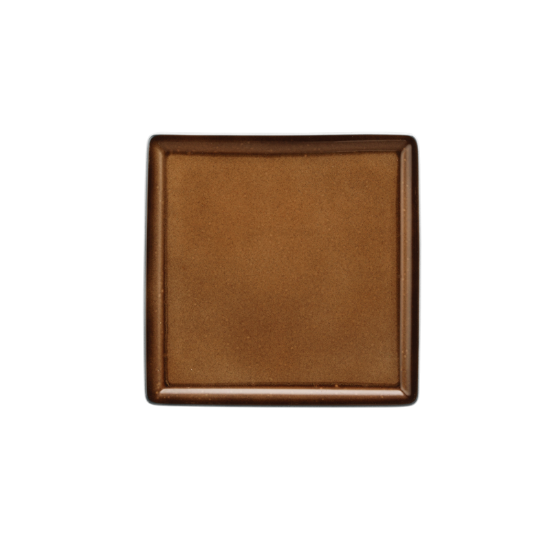 Seltmann Weiden Блюдо квадратне 16 см Caramel Fantastic | https://grandposuda.com.ua