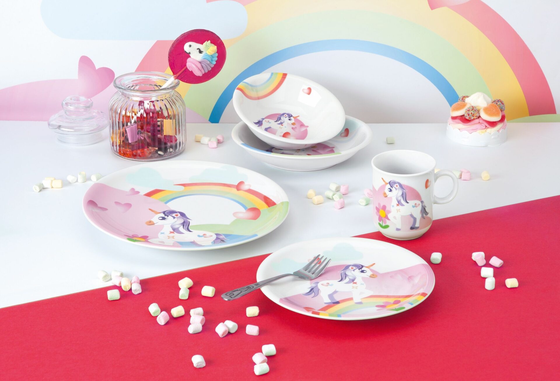 Seltmann Weiden Тарелка детская 25 см Mein kleines Einhorn Compact | https://grandposuda.com.ua
