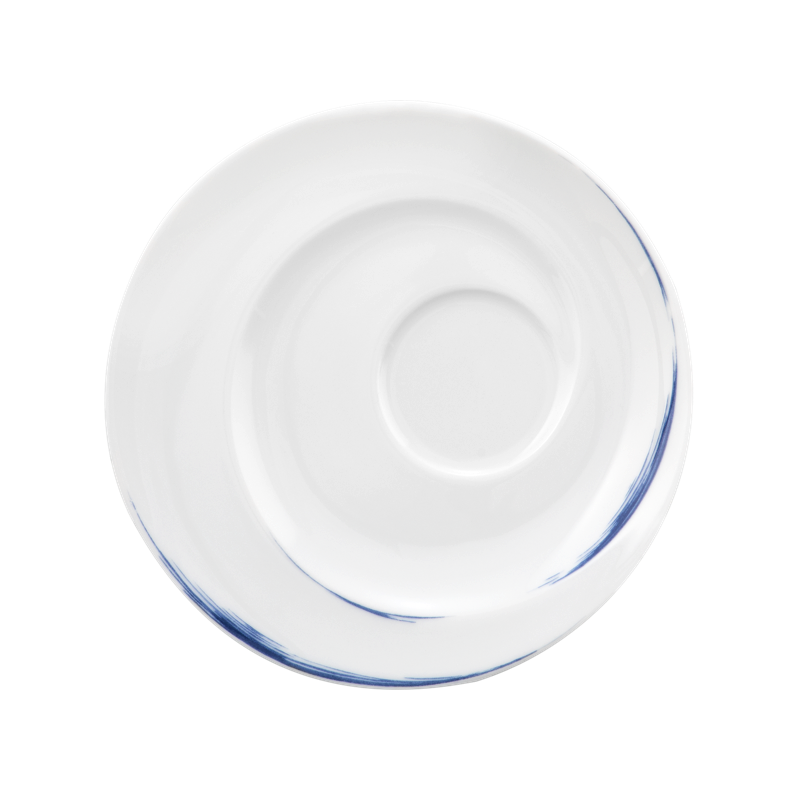 Seltmann Weiden Блюдце 17 см Blue Brush | https://grandposuda.com.ua