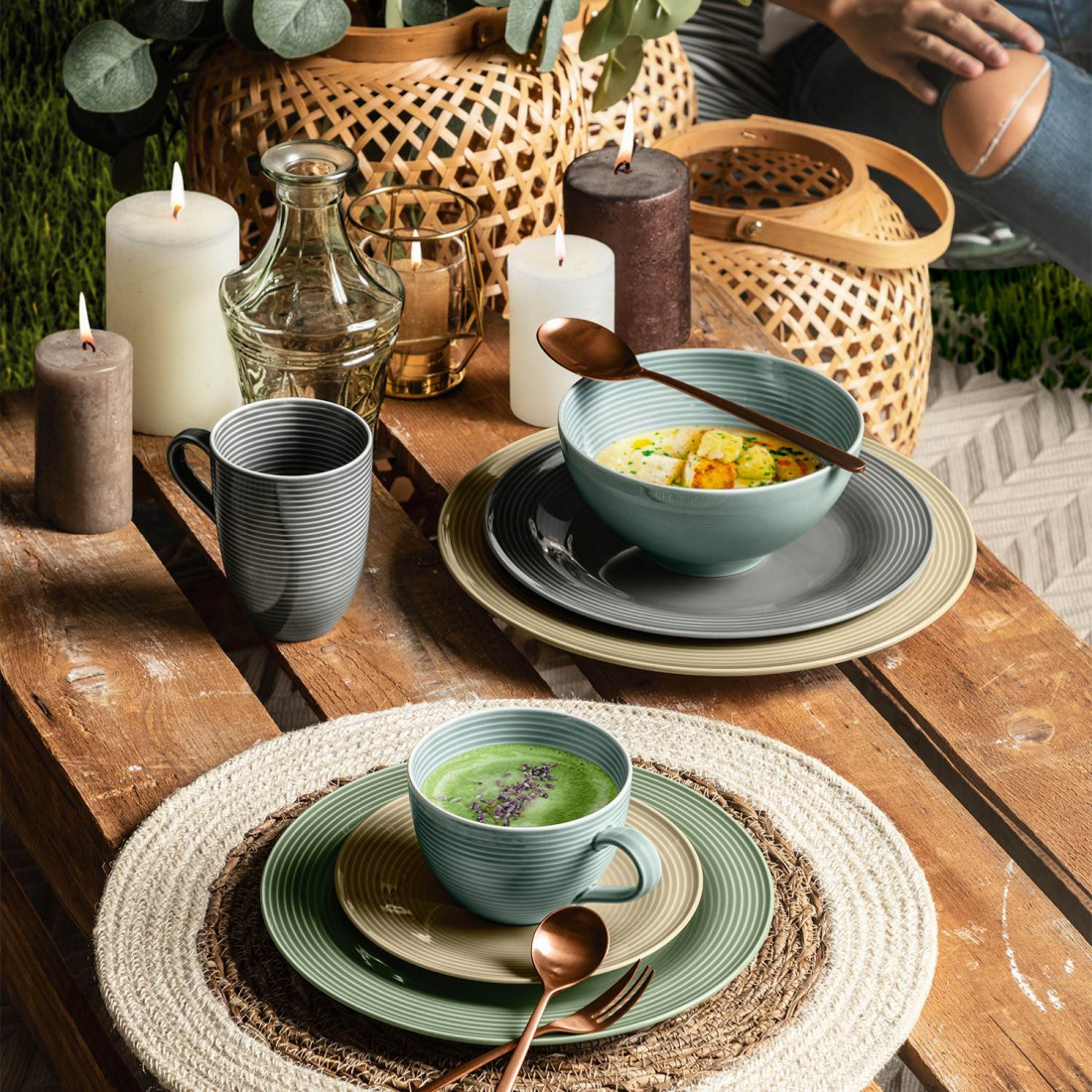 Seltmann Weiden Тарілка для сніданку 23 см Beat Color Glaze | https://grandposuda.com.ua