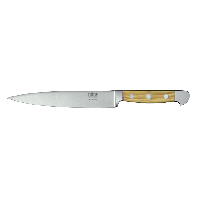 Филейный нож с гибким лезвием 18 см Alpha Olive Guede | https://grandposuda.com.ua
