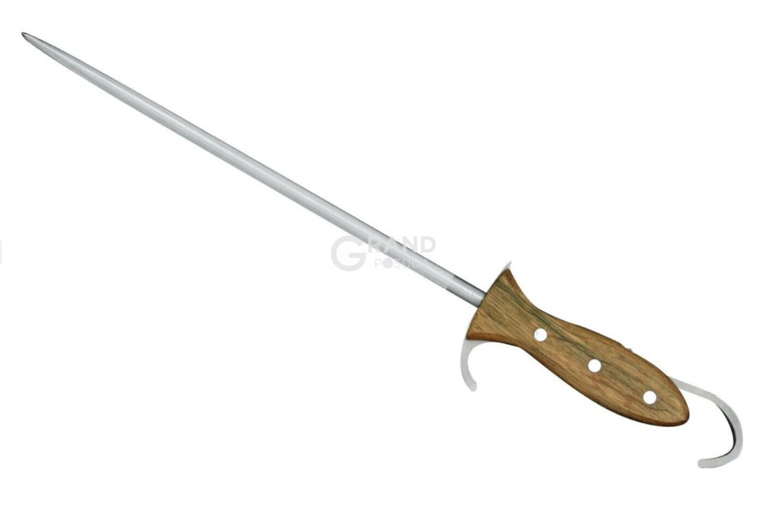 Мусат для заточення ножів DArtagnan 32 см Alpha Barrel Oak Guede | https://grandposuda.com.ua