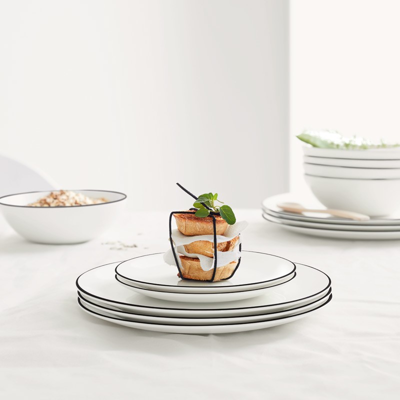 ASA-Selection Тарілка для пасти 22 см a Table Ligne Noire | https://grandposuda.com.ua