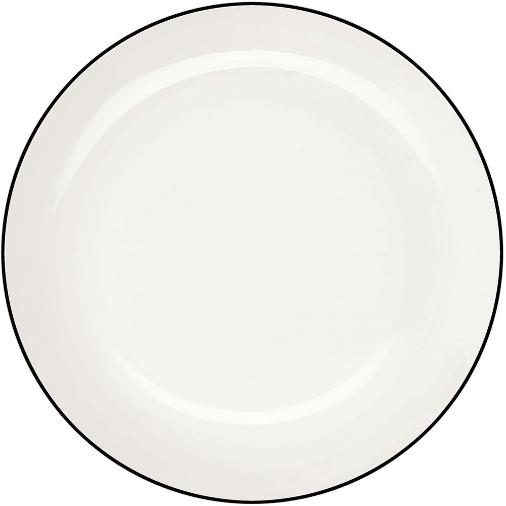 ASA-Selection Тарілка для десерту маленька 14,5 см a Table Ligne Noire | https://grandposuda.com.ua