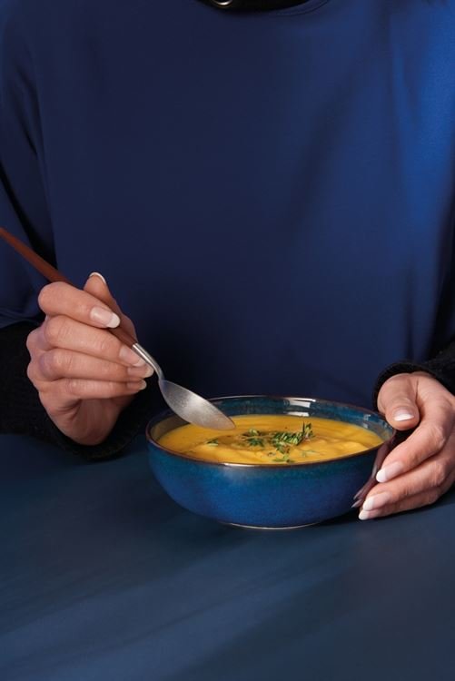 ASA-Selection Тарелка для пасты 21 см Midnight Blue Saisons | https://grandposuda.com.ua