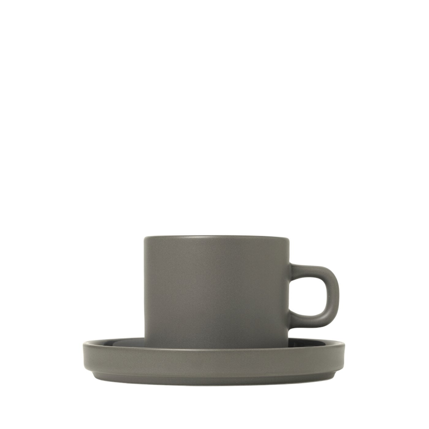 Blomus Кавова пара для кави 0.2 л Pewter Mio | https://grandposuda.com.ua