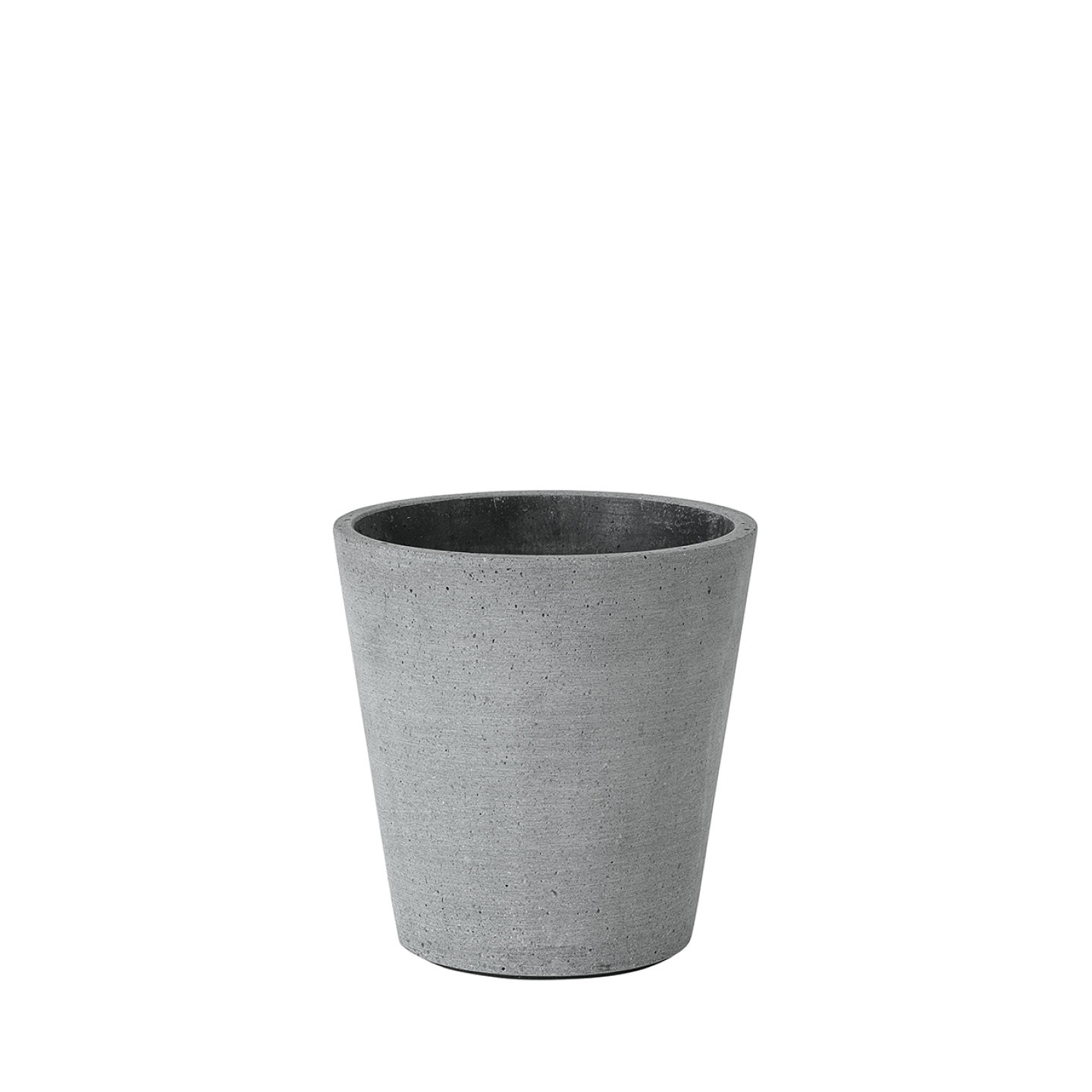 Blomus Горшок для комнатных растений 14,5 см Dark Grey Coluna | https://grandposuda.com.ua